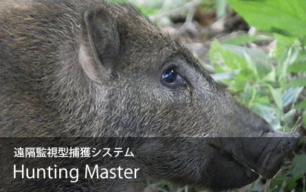 遠隔監視型捕獲システム HUNTING MASTER